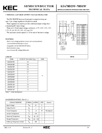 Datasheet KIA78D05F производства KEC